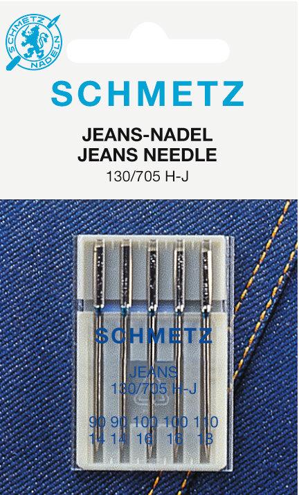 Actual product image Schmetz Sewing machine needles jeans size 90-110 5 pcs