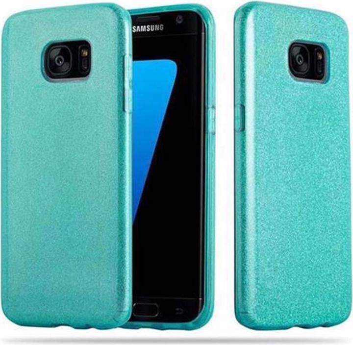 Produktbild Cadorabo TPU Glitzer (3-teilig) Cover (Samsung Galaxy S7 Edge)