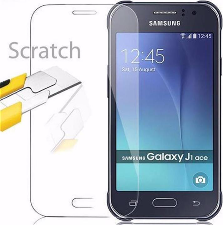 Actual product image Cadorabo Display protection glass (1 Piece, Samsung Galaxy J1 Ace)