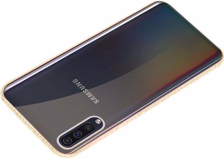 Actual product image Cadorabo TPU Ultra Slim Rhinestone Cover (Samsung Galaxy A50)