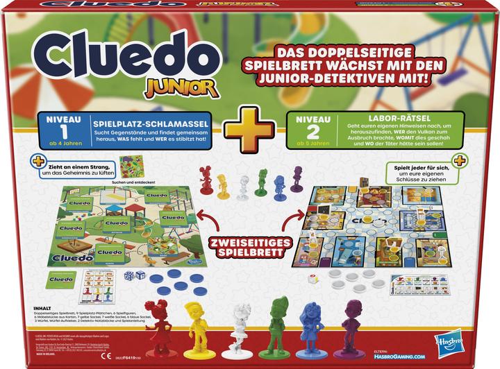 Image du produit Hasbro Gaming Cluedo Junior (Allemand)