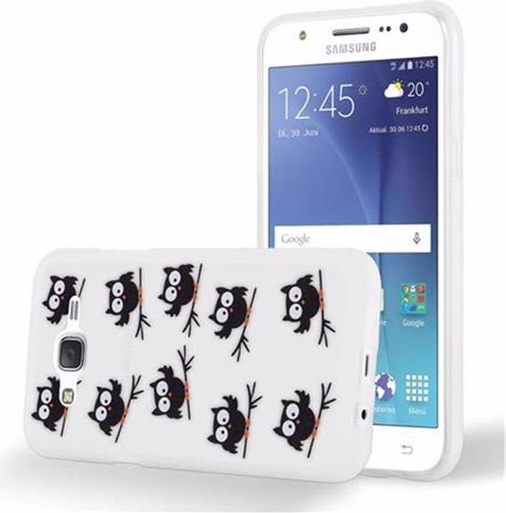 Actual product image Cadorabo TPU with imprint cover (Samsung Galaxy J5 (2015))