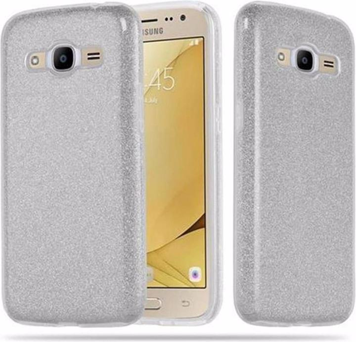 Actual product image Cadorabo TPU glitter (3-piece) cover (Samsung Galaxy J2 2016)