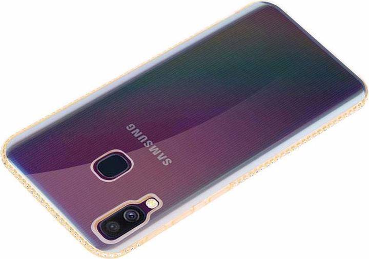 Image du produit Cadorabo TPU Ultra Slim Strass Cover (Samsung Galaxy A40)