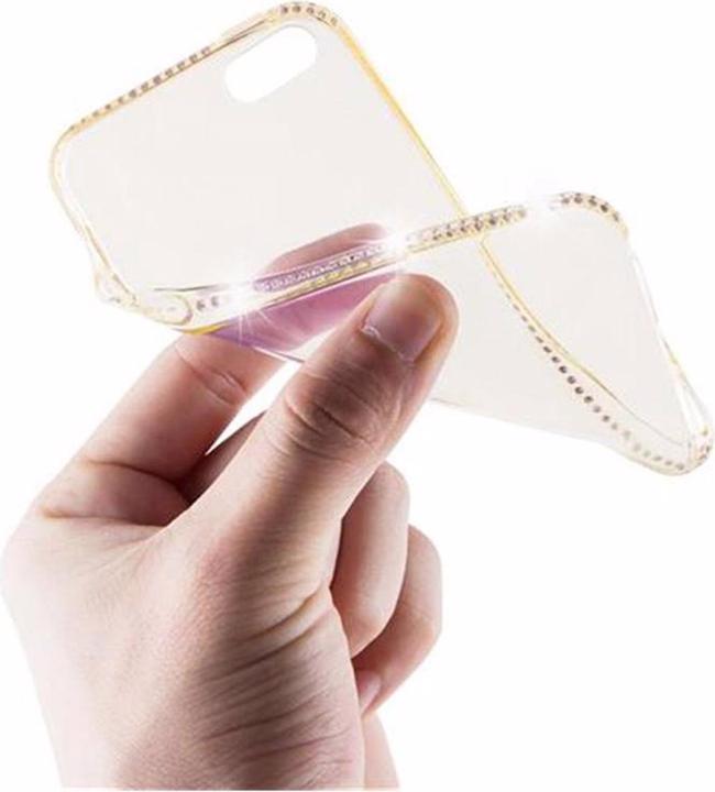 Actual product image Cadorabo TPU Ultra Slim Rhinestone Cover (Apple iPhone 5)