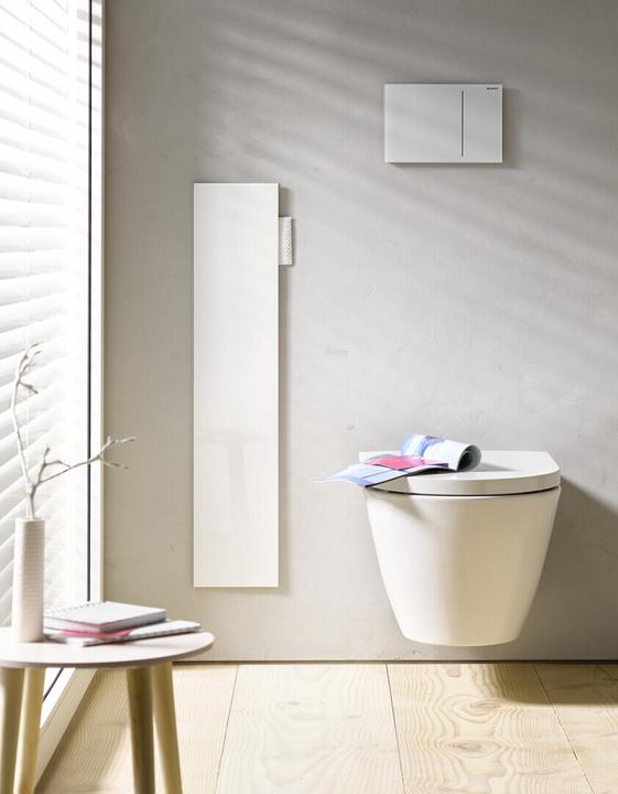 Actual product image Emco WC module ASIS 2.0 UP 811x170mm door hinge right optiwhite