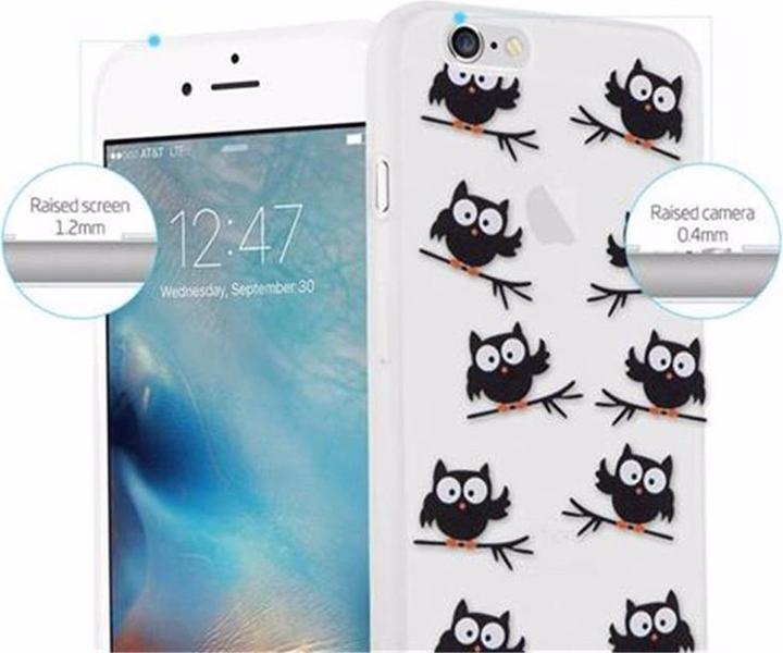 Actual product image Cadorabo TPU with imprint cover (Apple iPhone 6, Apple iPhone 6s)
