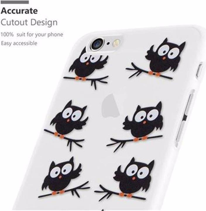 Actual product image Cadorabo TPU with imprint cover (Apple iPhone 6, Apple iPhone 6s)