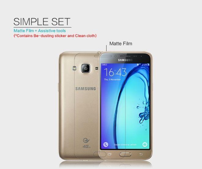 Actual product image Nillkin Matte Series (1 Piece, Samsung Galaxy J3 (2016))