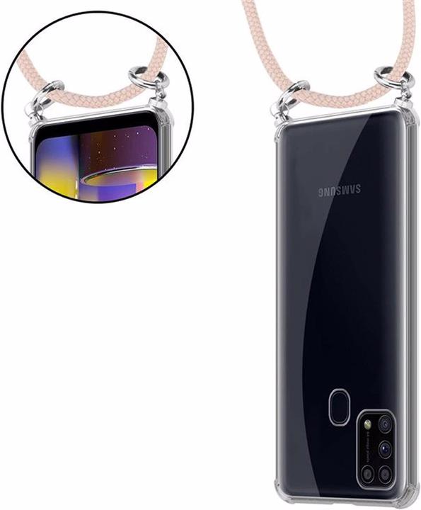 Produktbild Cadorabo TPU Handy Kette SILBER Cover