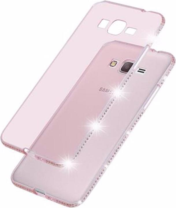 Actual product image Cadorabo TPU Ultra Slim Rhinestone Cover (Samsung Galaxy Grand Prime)