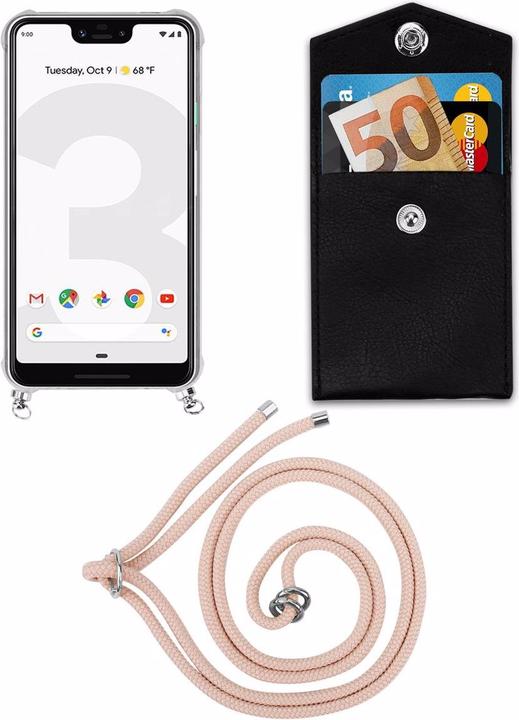 Produktbild Cadorabo TPU Handy Kette SILBER Cover