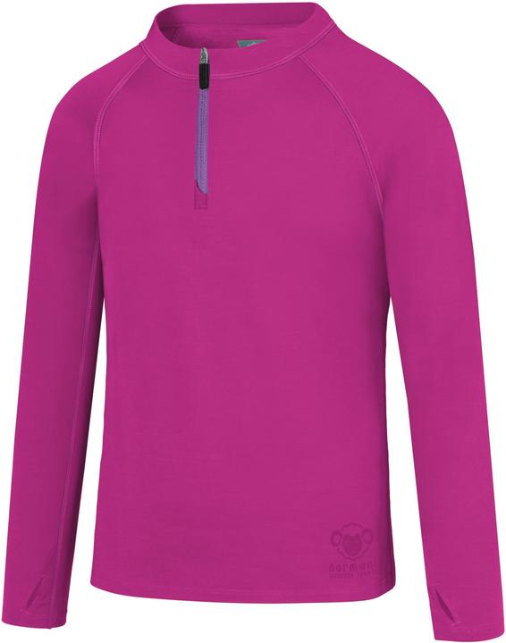Image du produit Normani Kinder Merino Langarm mit 1/4 Zipper „Nyapari“ - 9545 (110, 116, 115 A)
