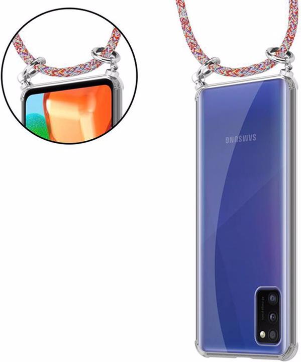 Produktbild Cadorabo TPU Handy Kette SILBER Cover