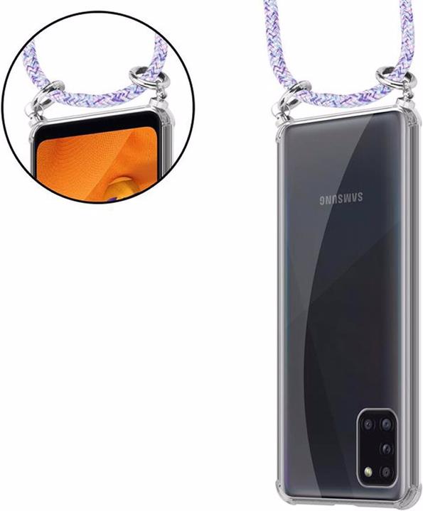 Produktbild Cadorabo TPU Handy Kette SILBER Cover