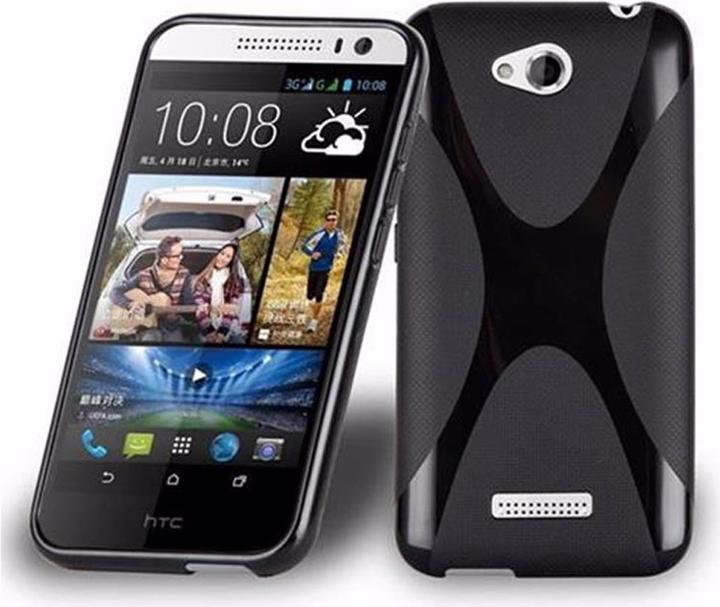 Productafbeelding Cadorabo TPU X-Line Cover (HTC Desire 616)