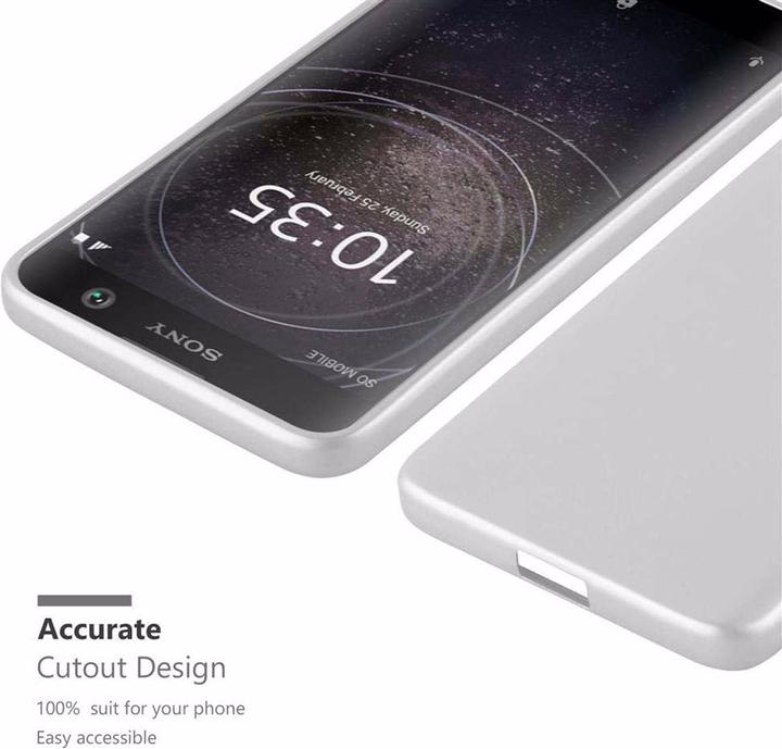 Image du produit Cadorabo Couverture métallique mate TPU (Sony Xperia XA2)