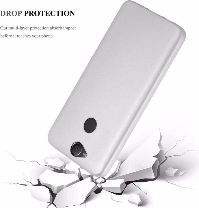 Image du produit Cadorabo Couverture métallique mate TPU (Sony Xperia XA2)