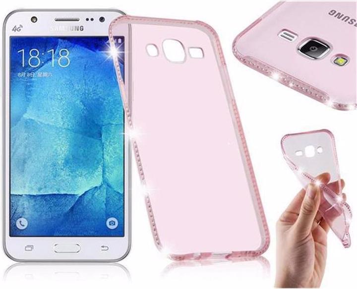Immagine prodotto Cadorabo Cover in TPU ultra sottile con strass (Samsung Galaxy J5)