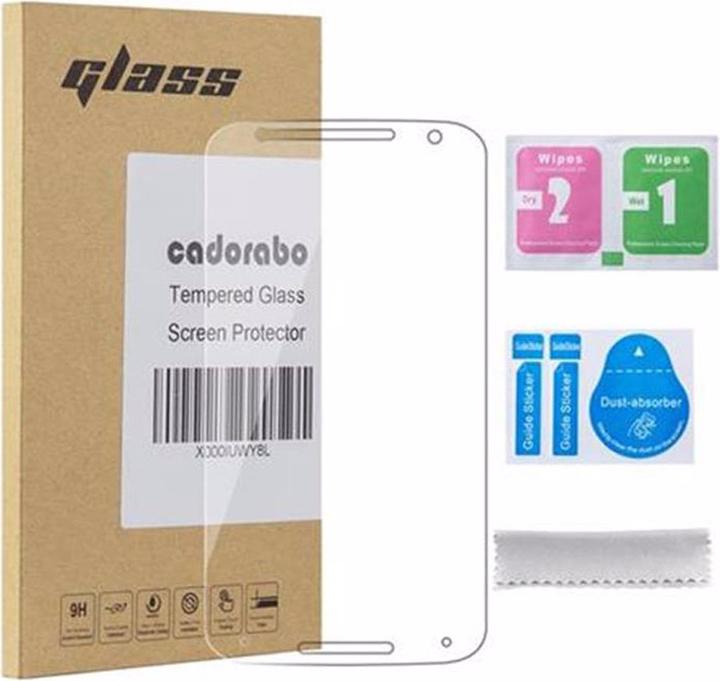 Actual product image Cadorabo display protection glass (1 Piece, Motorola Moto X2)