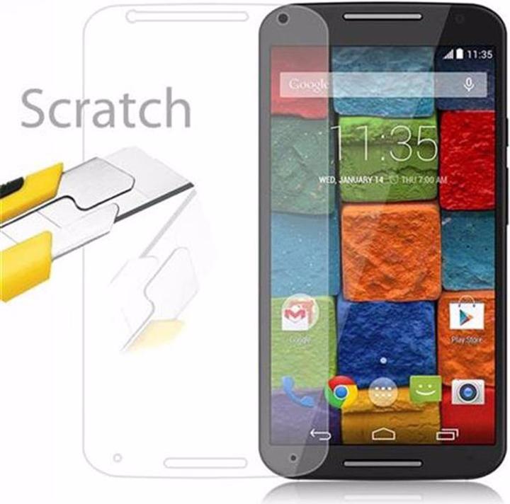 Actual product image Cadorabo display protection glass (1 Piece, Motorola Moto X2)