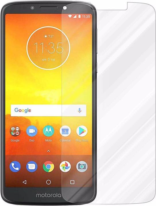 Actual product image Cadorabo display protection glass (1 Piece, Motorola Moto E5, Motorola Moto G6 Play)