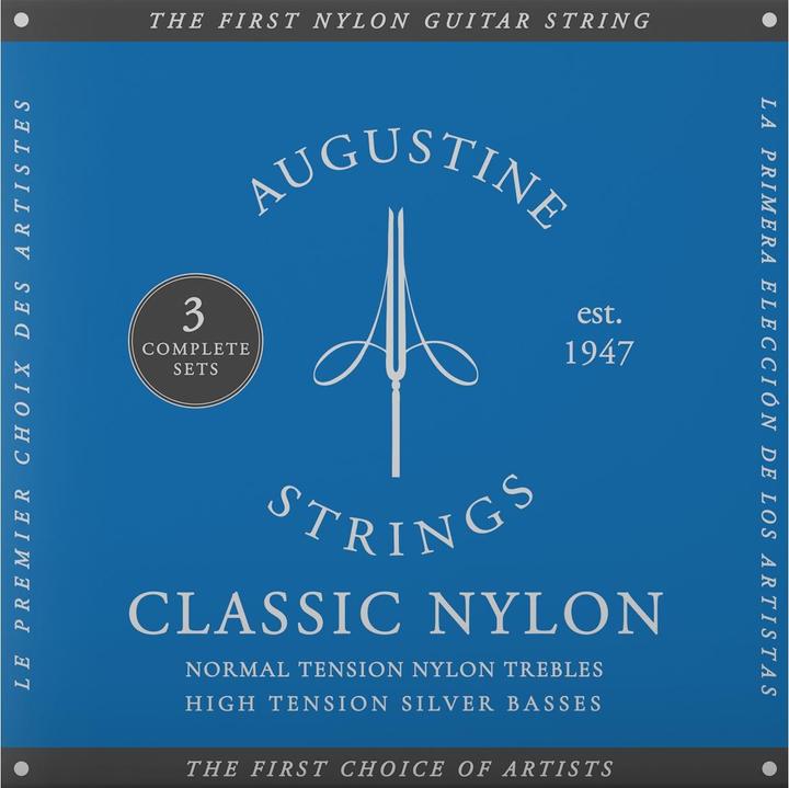 Actual product image Augustine Classic/Blue | Normal/High, 3-Pack Box (6 x, 0.04")