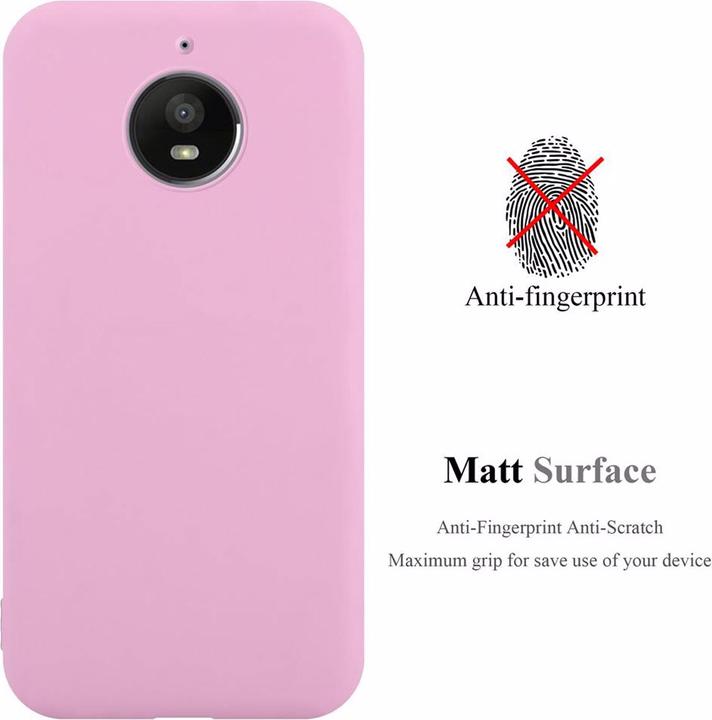 Actual product image Cadorabo TPU Candy Cover (Motorola Moto E4 Plus)