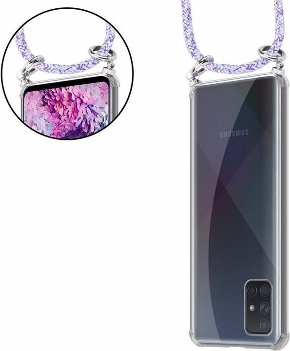 Produktbild Cadorabo TPU Handy Kette SILBER Cover