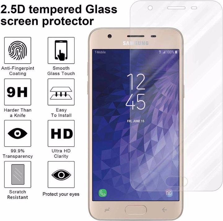 Produktbild Cadorabo Displayschutzglas (1 Stück, Samsung Galaxy J3 (2018))