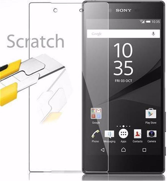 Actual product image Cadorabo Display protection glass (1 Piece, Sony Xperia Z5 Premium)