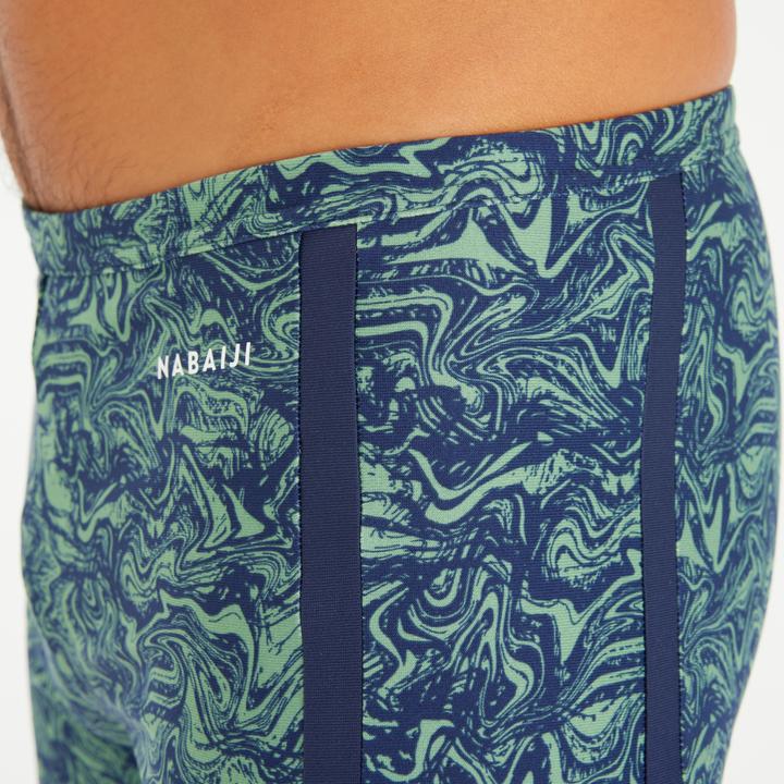Immagine prodotto Nabaiji Badehose Midjammer Herren - 100 Yoko Wave blau/khaki (XL)