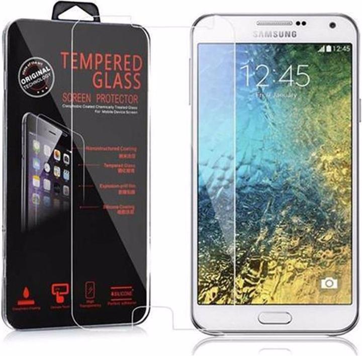 Actual product image Cadorabo Display protection glass (1 Piece, Samsung Galaxy E7)