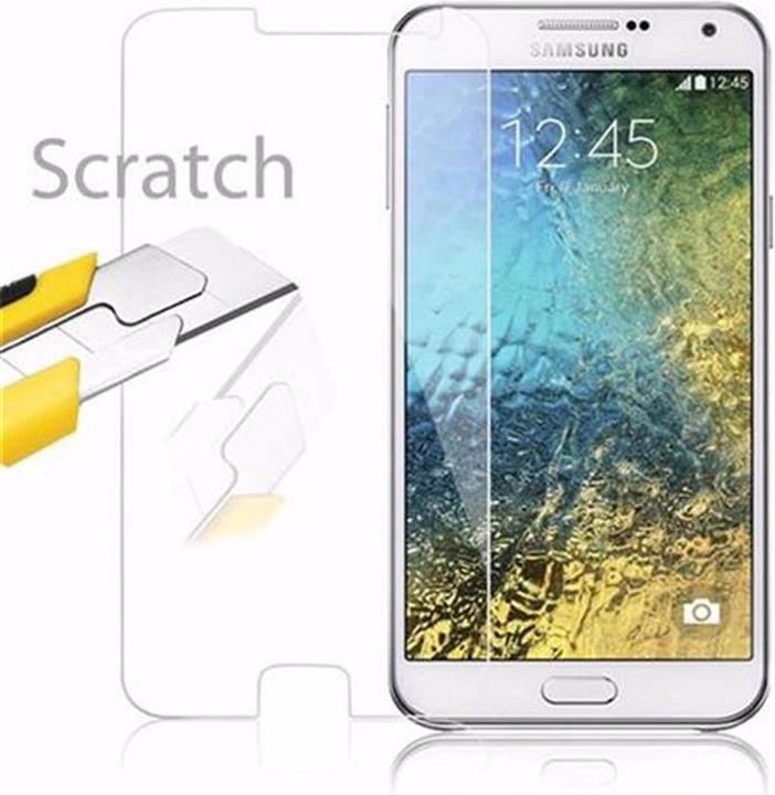 Actual product image Cadorabo Display protection glass (1 Piece, Samsung Galaxy E7)