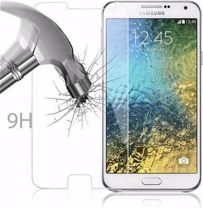 Actual product image Cadorabo Display protection glass (1 Piece, Samsung Galaxy E7)
