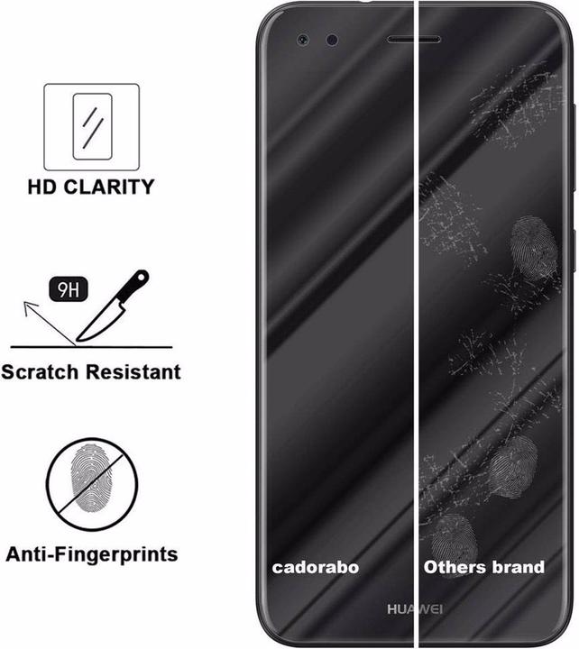 Actual product image Cadorabo Display protection glass (1 Piece, Huawei Y6 Pro (2017))