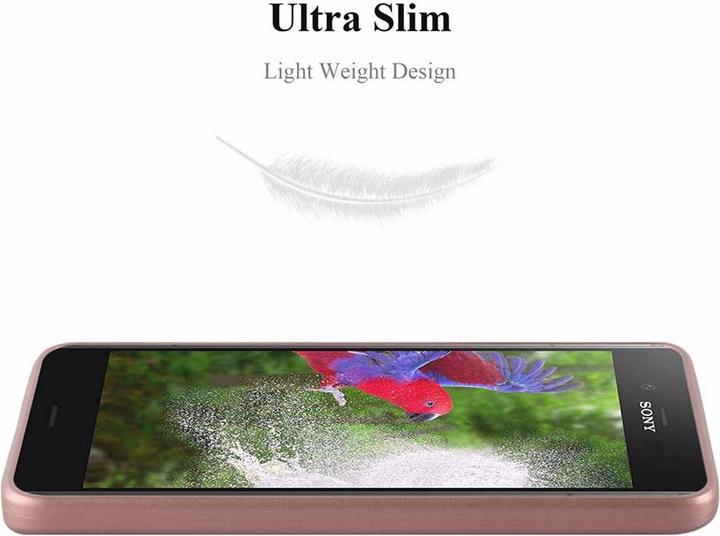 Actual product image Cadorabo TPU Matt Metallic Cover (Sony Xperia XZ1)