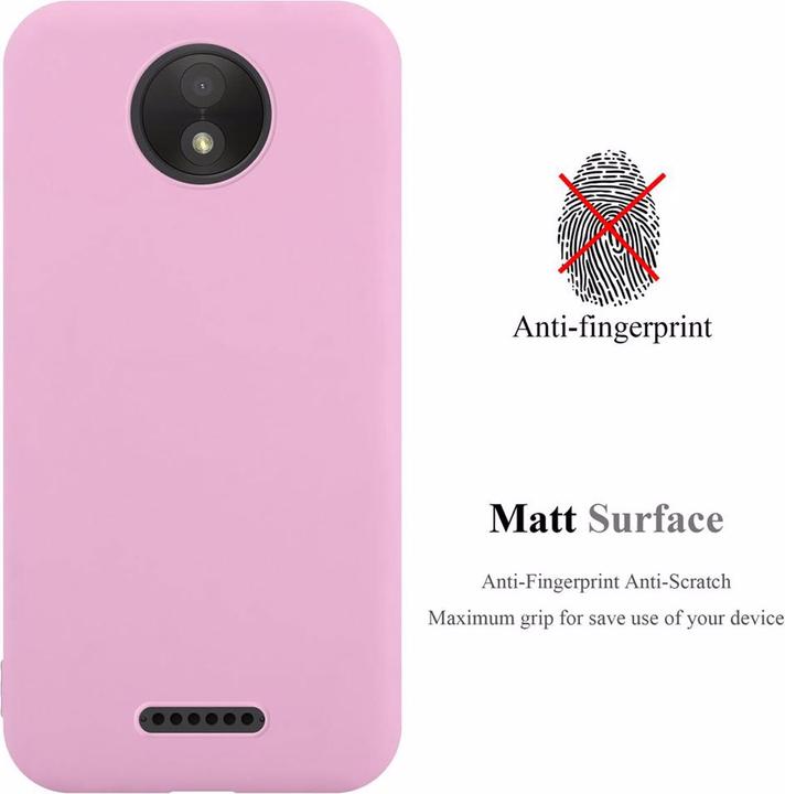 Actual product image Cadorabo TPU Candy Cover (Motorola Moto C Plus)