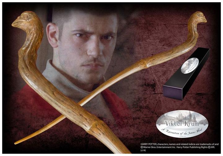 Produktbild Noble Collection Harry Potter Zauberstab Viktor Krum (Charakter-Edition)
