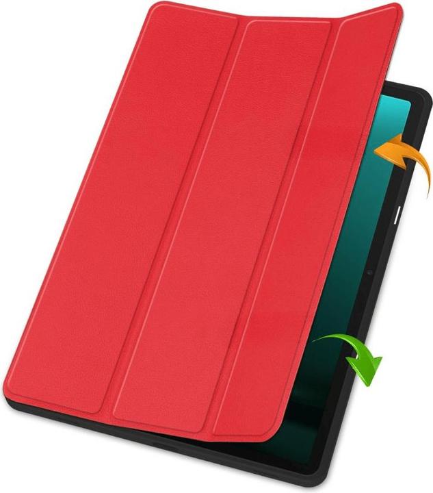 Image du produit Cover-Discount Galaxy Tab S9 / S9 FE - Smart Case silicone rouge (Galaxy Tab S9)