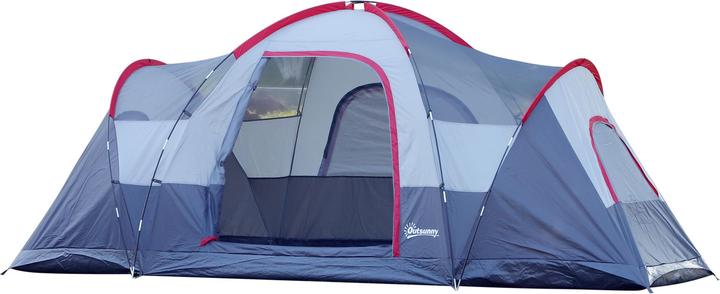 Outsunny Tunnelzelt (Tunnelzelt, 6.40 kg, 6 Personen)