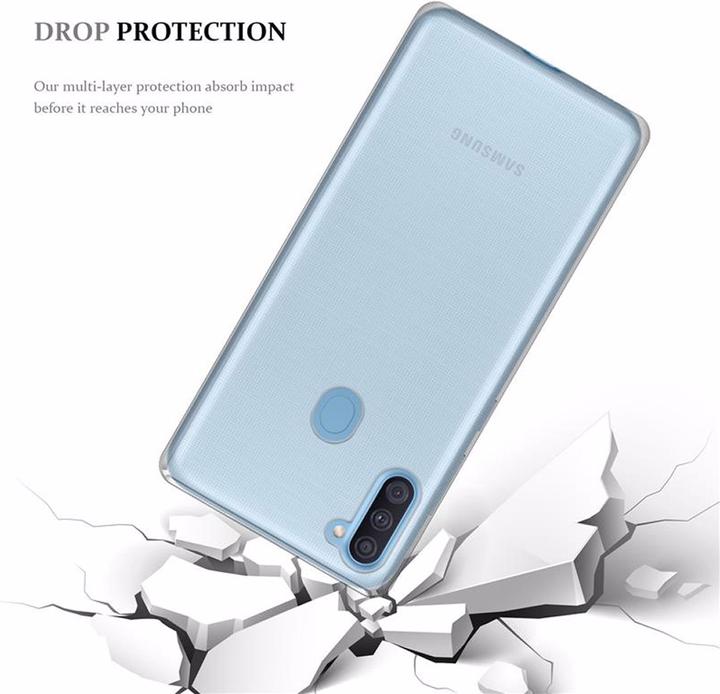 Productafbeelding Cadorabo TPU Ultra Slanke AIR Cover (Samsung Galaxy M11, Samsung Galaxy A11)