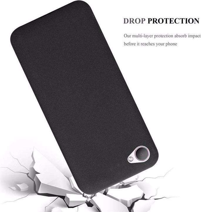 Actual product image Cadorabo TPU Frosted Cover (HTC Desire 12)