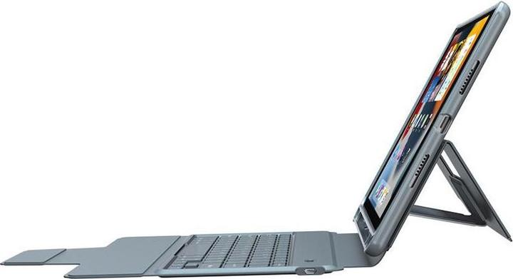 Actual product image eSTUFF Folio Keyboard Case iPad 10.2 DE Layout German QWERZ layout. Bluetooth 5.0 connection. micro (DE, iPad 10.2)