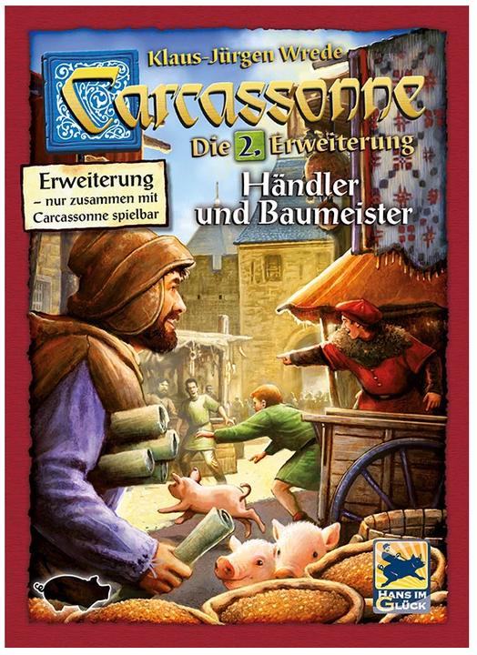 Actual product image Hans im Glück Carcassonne - Dealers and builders (German)