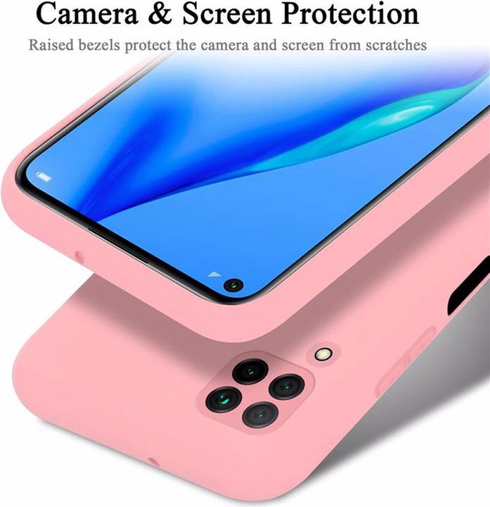 Produktbild Cadorabo TPU Liquid Silicone Case Cover (Huawei Nova 6 SE, Huawei Nova 7i, Huawei P40 Lite)