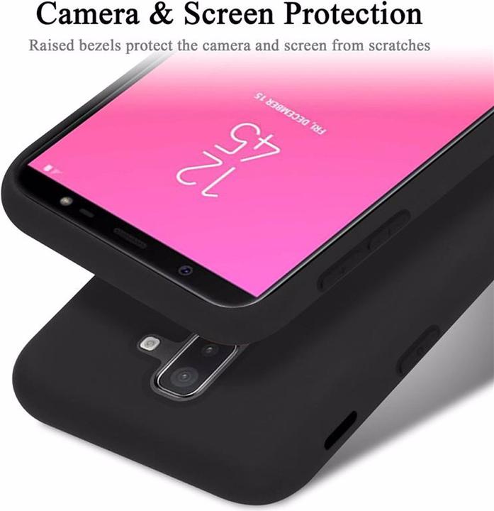 Immagine prodotto Cadorabo Copertura della cassa del silicone liquido TPU (Samsung Galaxy J8 (2018))