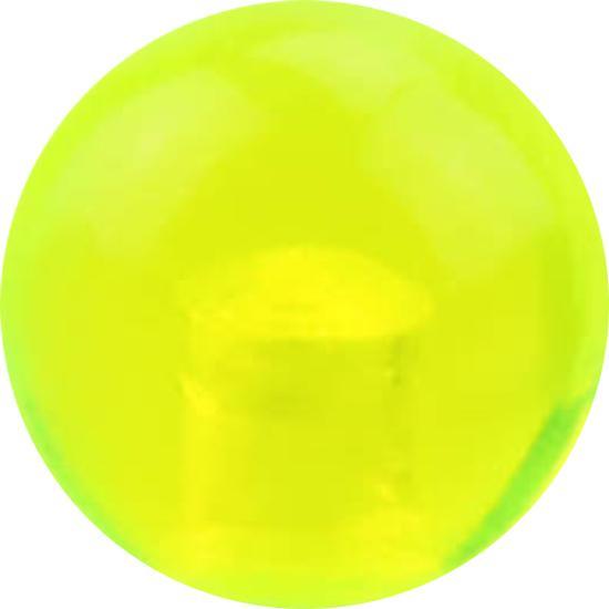 Produktbild Star Piercing Micro Kugel grün transparent (ohne Messing, Acryl)