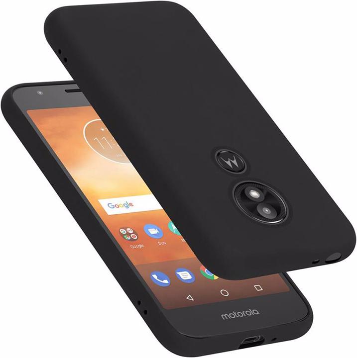 Image du produit Cadorabo TPU Liquid Silicone Case Cover (Motorola Moto E5 Play Go)