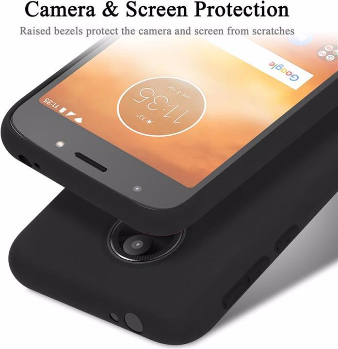 Image du produit Cadorabo TPU Liquid Silicone Case Cover (Motorola Moto E5 Play Go)